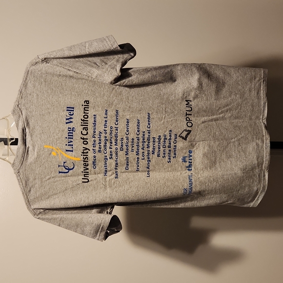 Keep calm walk university of CA. Gray m tshirt - Picture 2 of 2